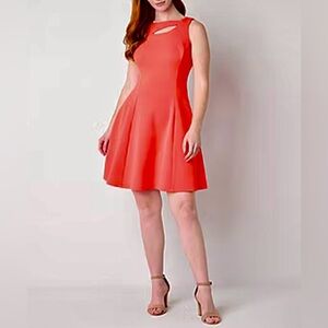 Danny and Nicole Flare Mini Dress